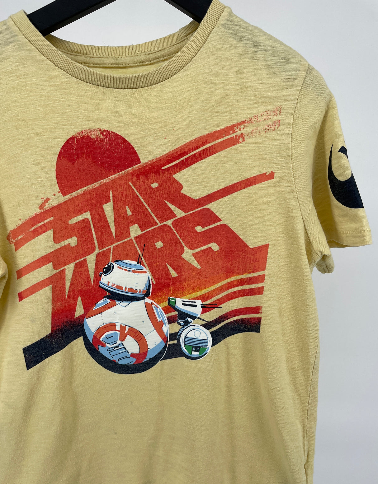 T-shirt Geel Star Wars Maat 128 / 134