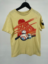 T-shirt Geel Star Wars Maat 128 / 134