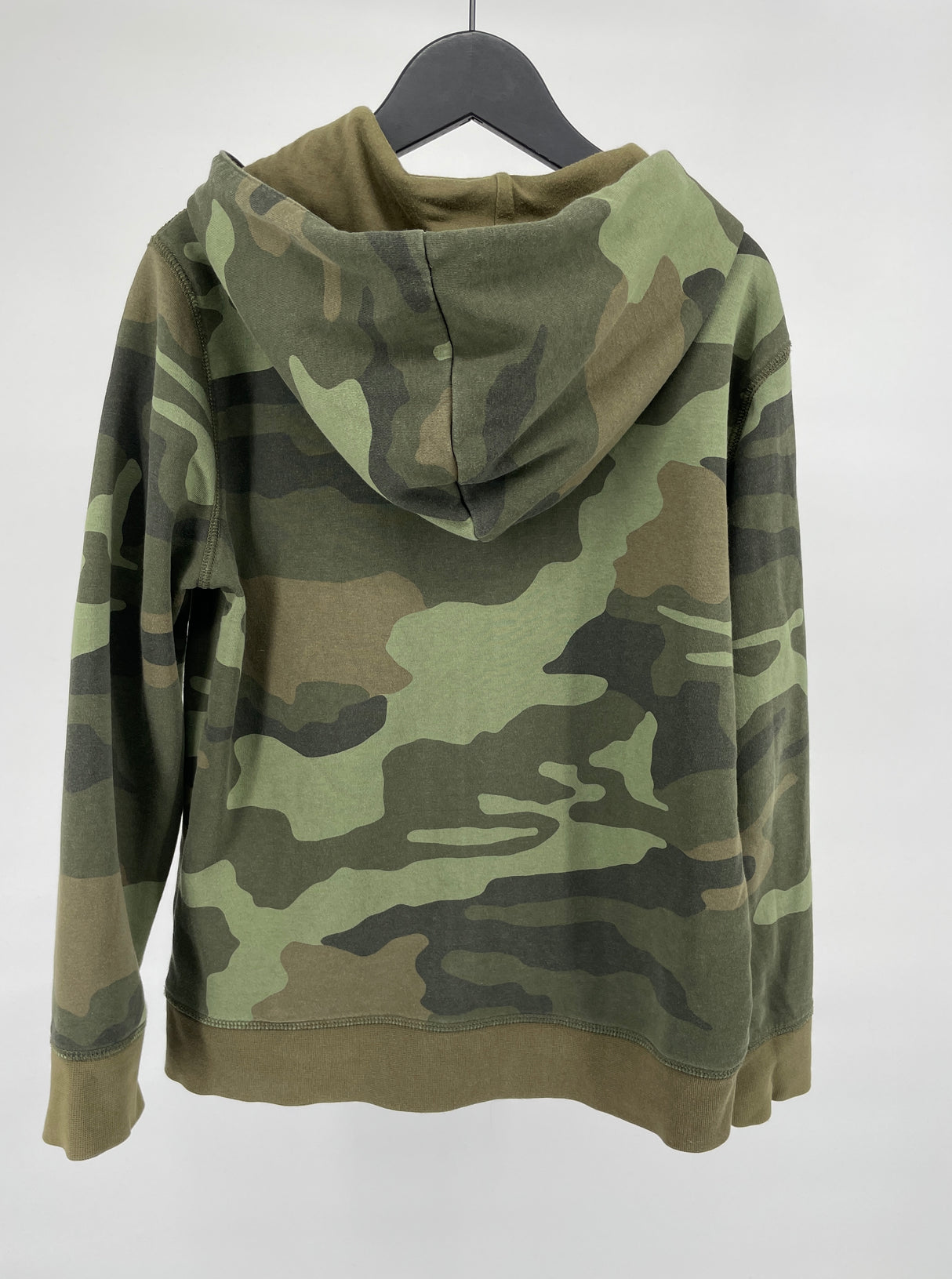 Vest Capuchon Groen Camouflage Maat 140 / 146