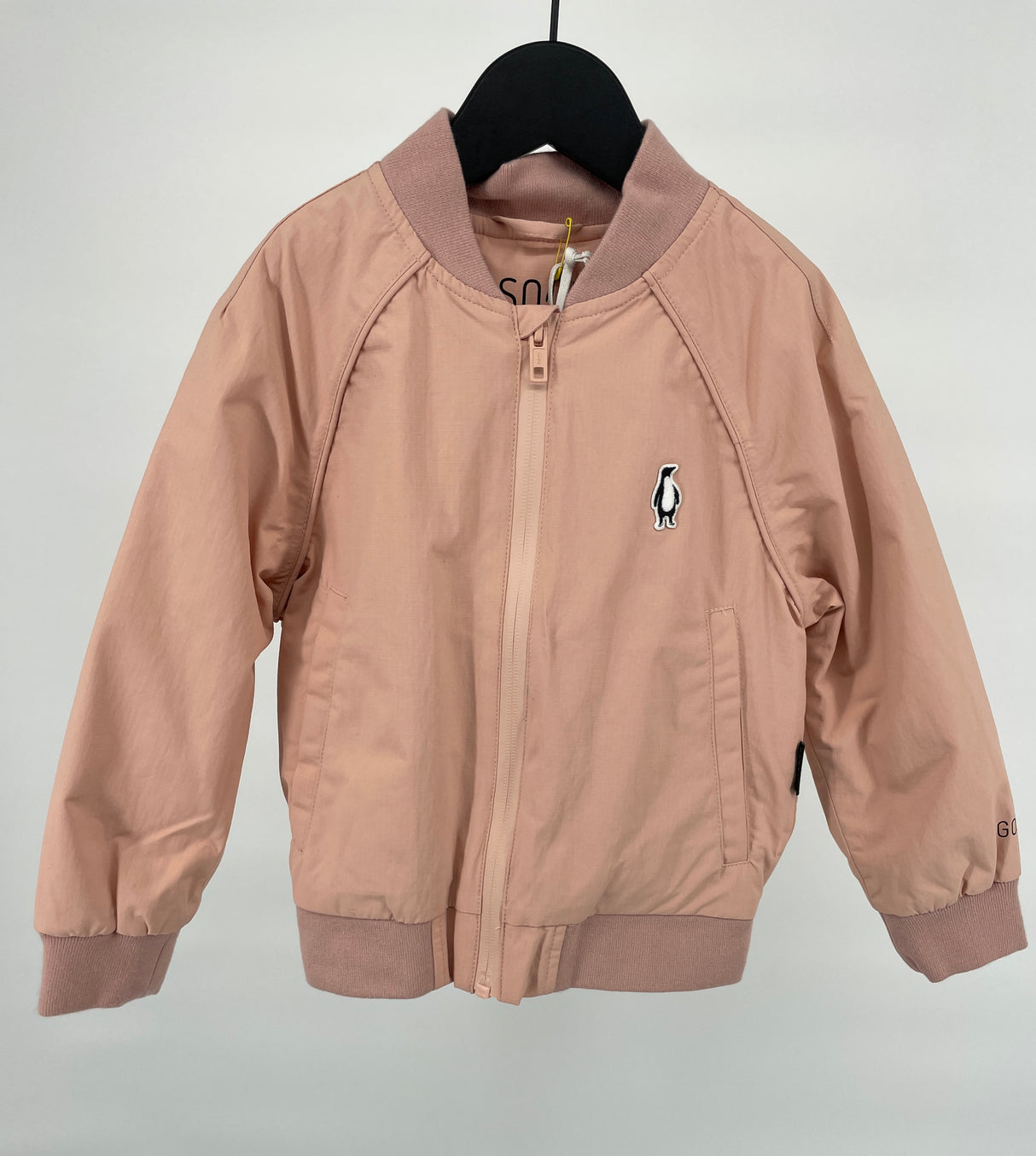 Bomber Jas Roze Waterdicht Maat 98 / 104