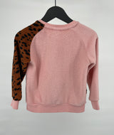 Pyjama Bruin Cheeta Fleece Maat 110 / 116