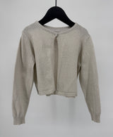 Vest Beige Glitter Maat 110 / 116