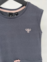 Jurk Donkergrijs Mouwloos Maat 104
