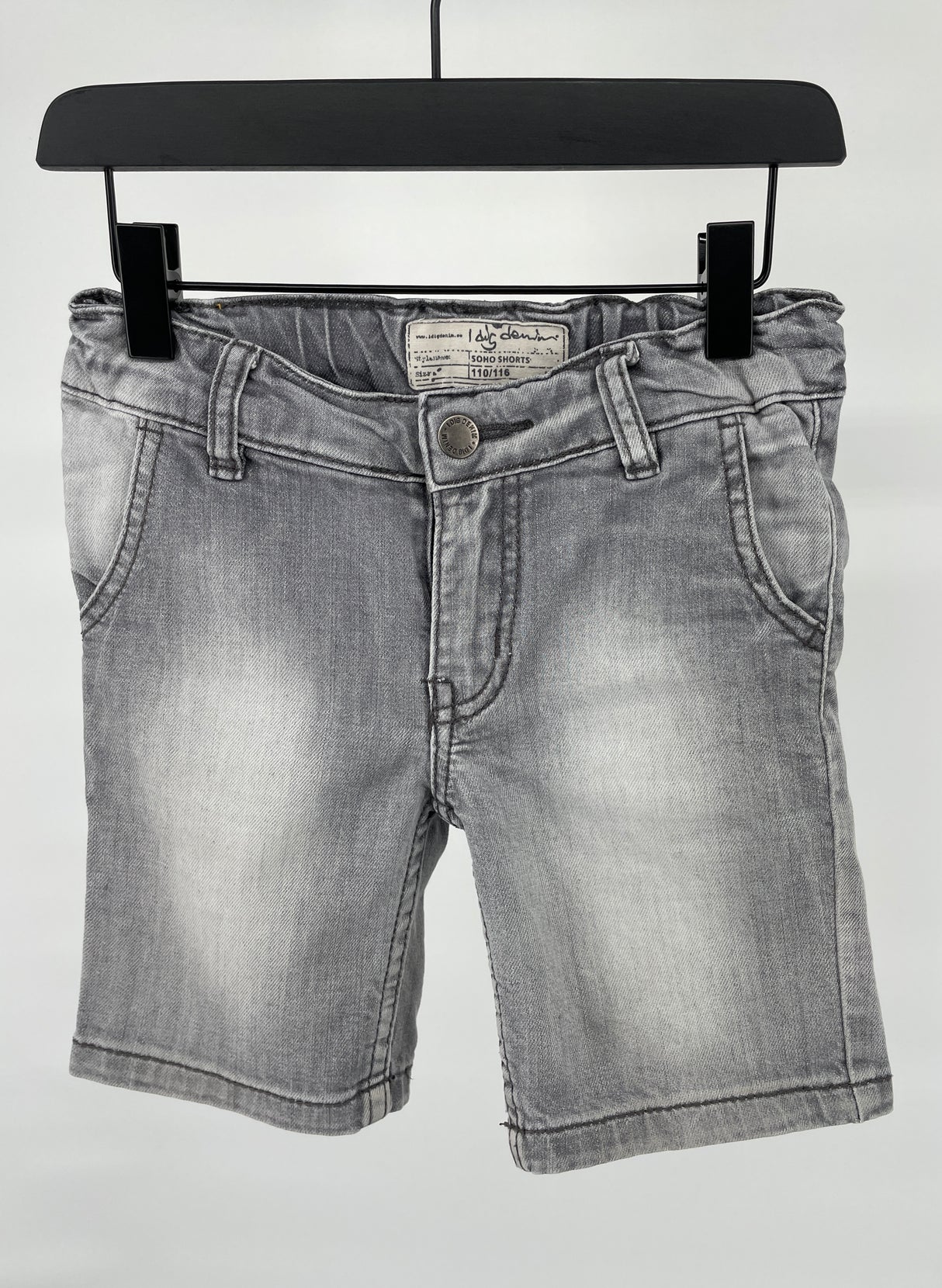 Korte Broek Grijs Jeans Maat 110 / 116