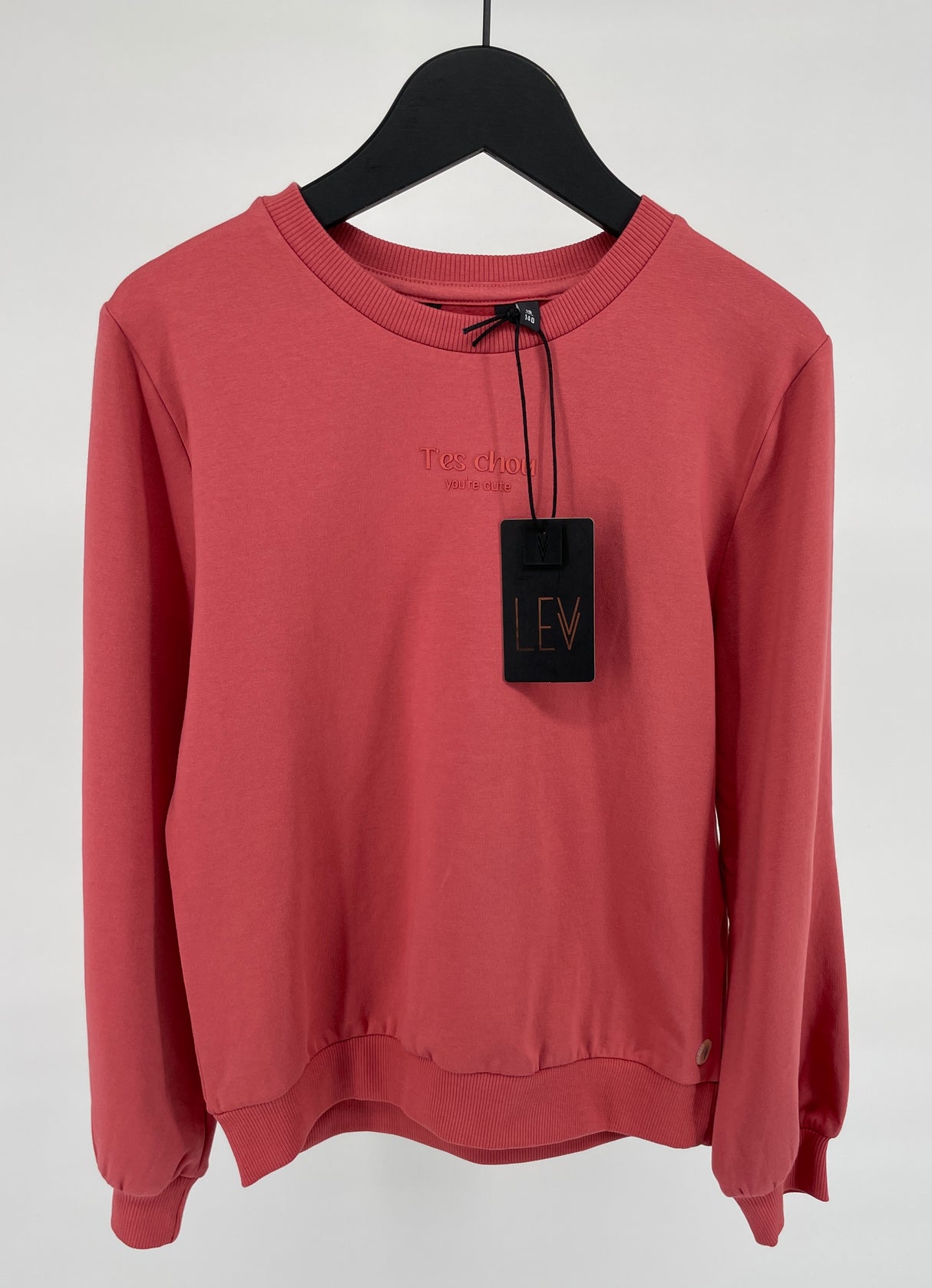 Trui Roze Koraal Maat 140