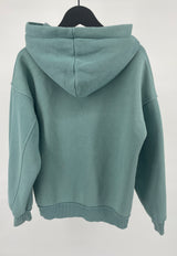 Hoodie Groen met Print Maat 146 / 152