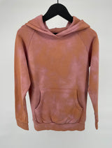 Hoodie Roze Oranje Tie Dye Maat 116 / 122