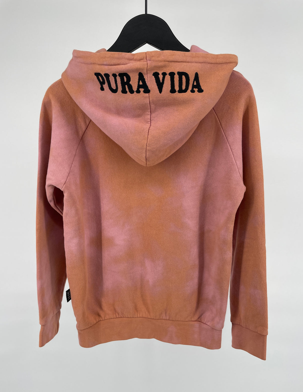 Hoodie Roze Oranje Tie Dye Maat 116 / 122