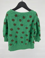 Trui Groen Stippen Maat 86 / 92