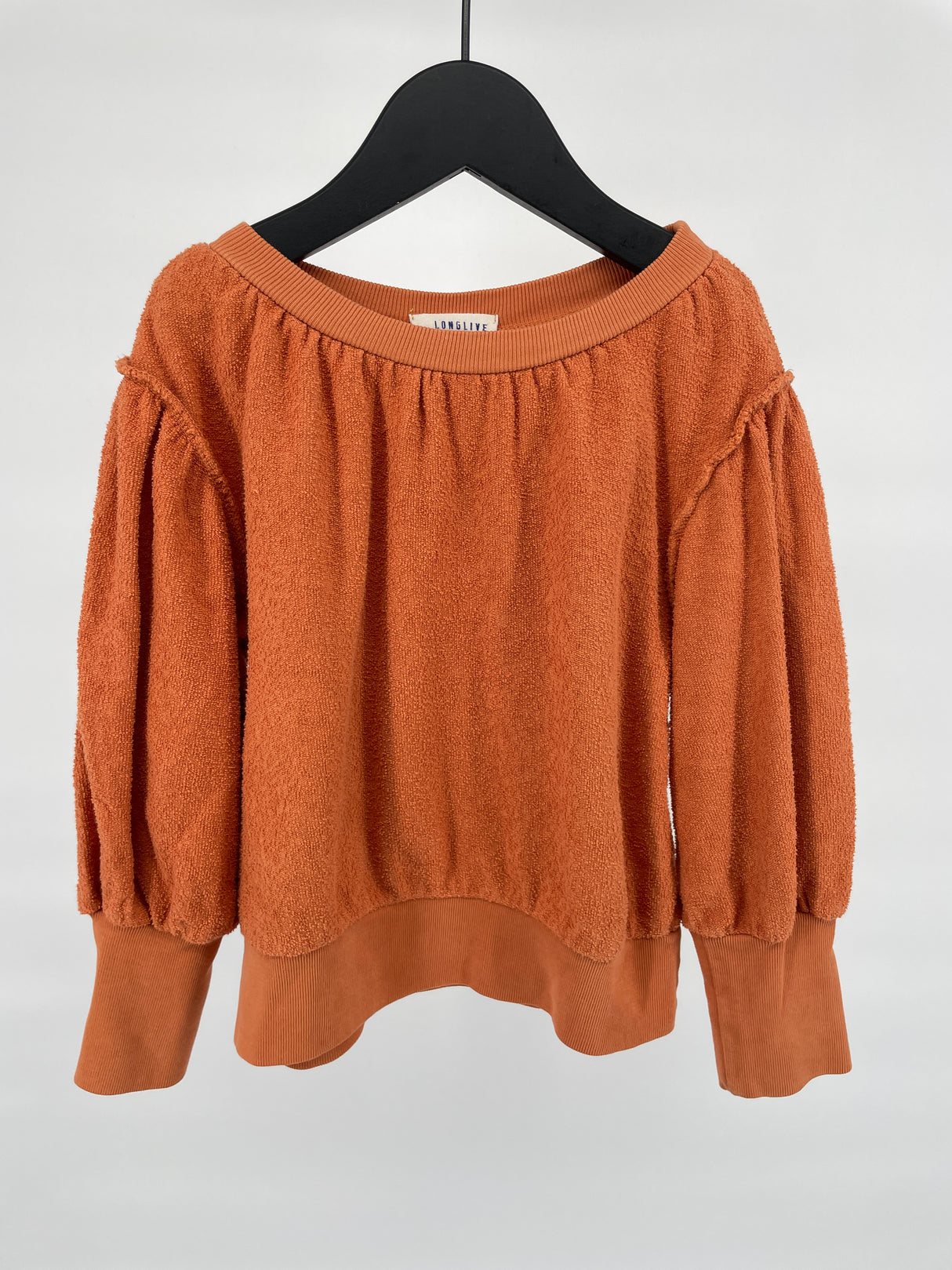 Long Live The Queen Trui Badstof Pofmouw Oranje Maat 104 – Mini