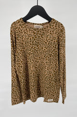 Longsleeve Bruin Luipaard Maat 116