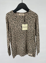 Longsleeve Bruin Luipaard Maat 98