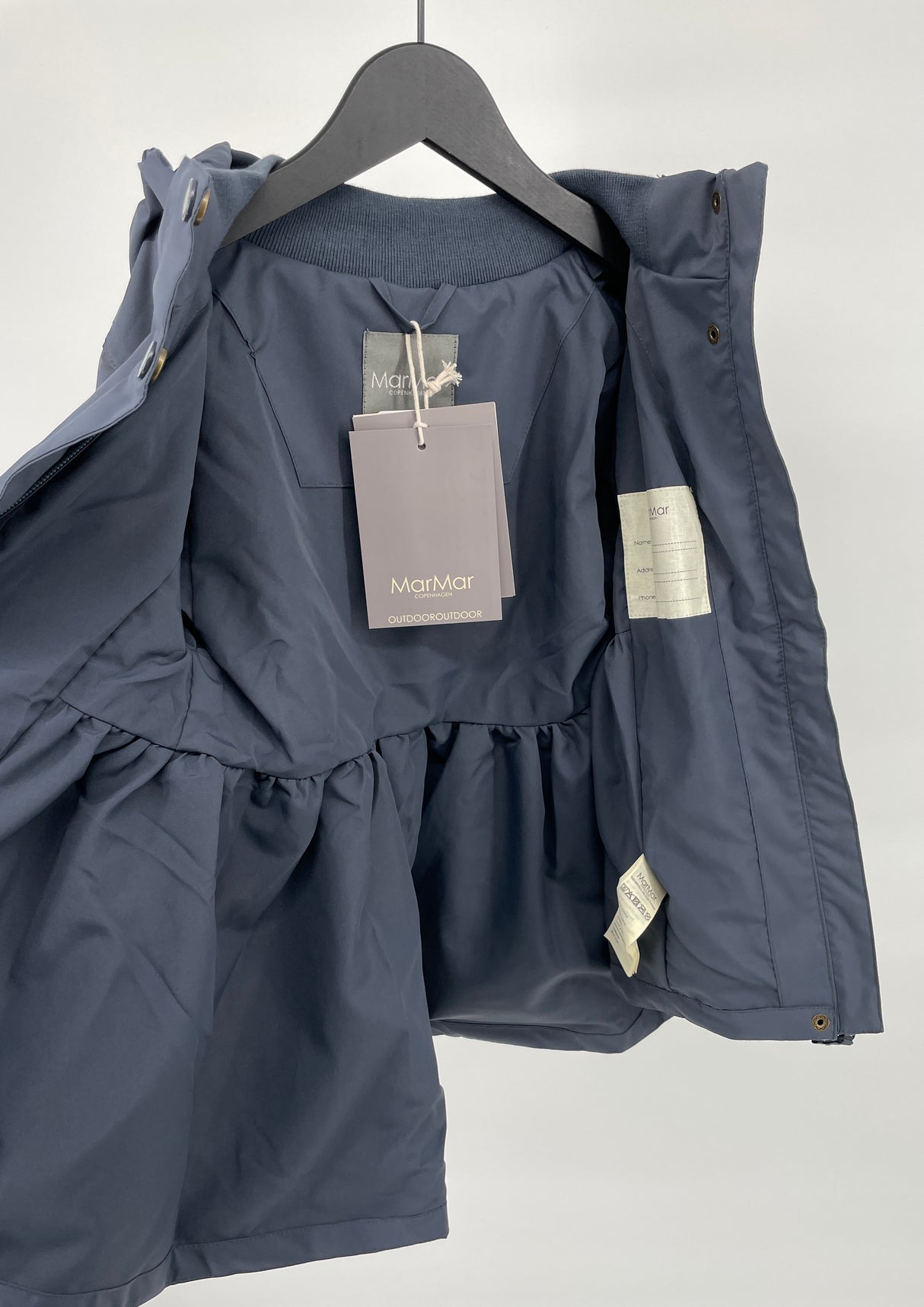 Regenjas Donkerblauw Maat 104 / 110