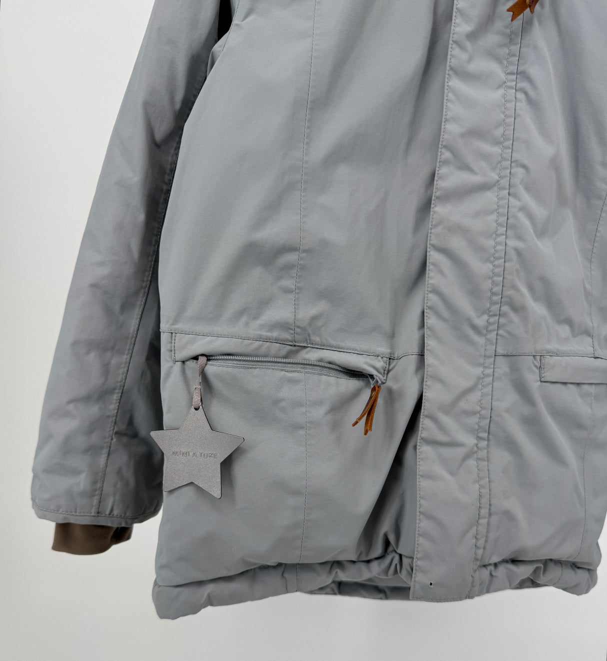 Winterjas Lichtblauw Maat 134