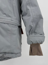 Winterjas Lichtblauw Maat 134