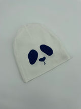 Beanie Wit Panda Reversible Maat 3 - 9 Jaar