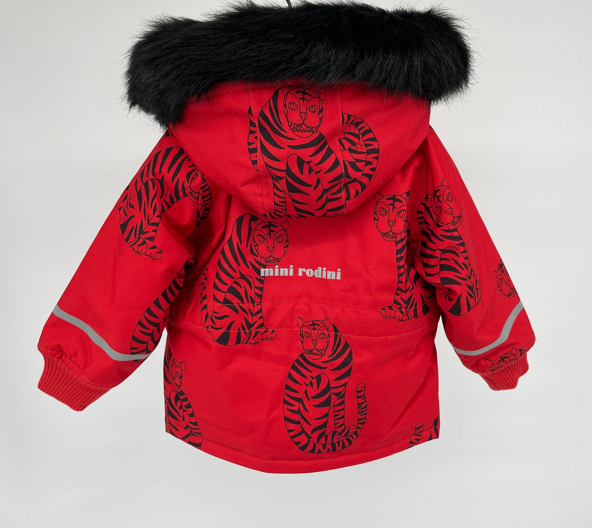 Winterjas K2 Parka Rood Tijgers Maat 80 / 86