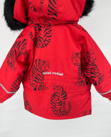 Winterjas K2 Parka Rood Tijgers Maat 80 / 86