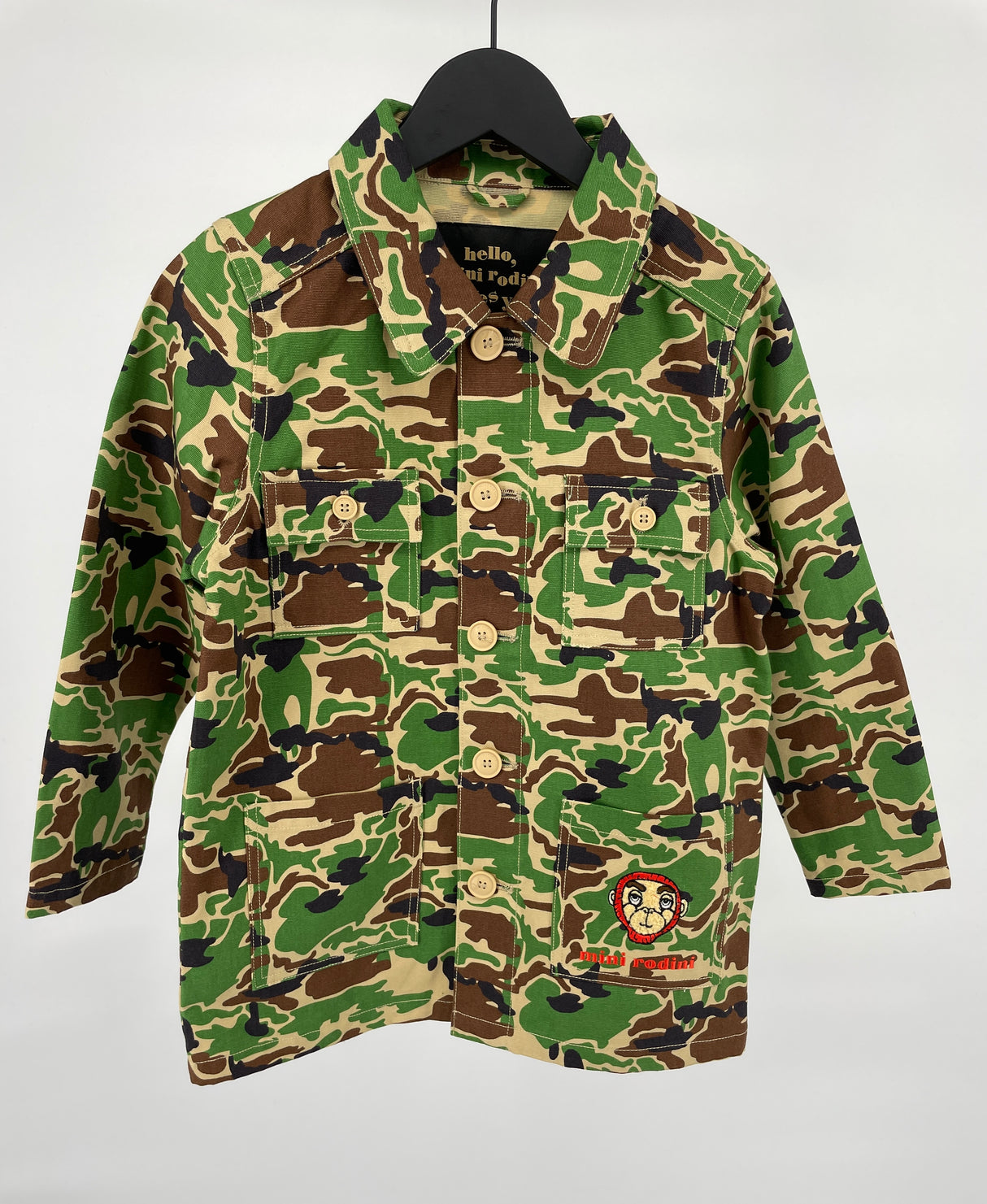 Safari Jas Groen Maat 128 / 134