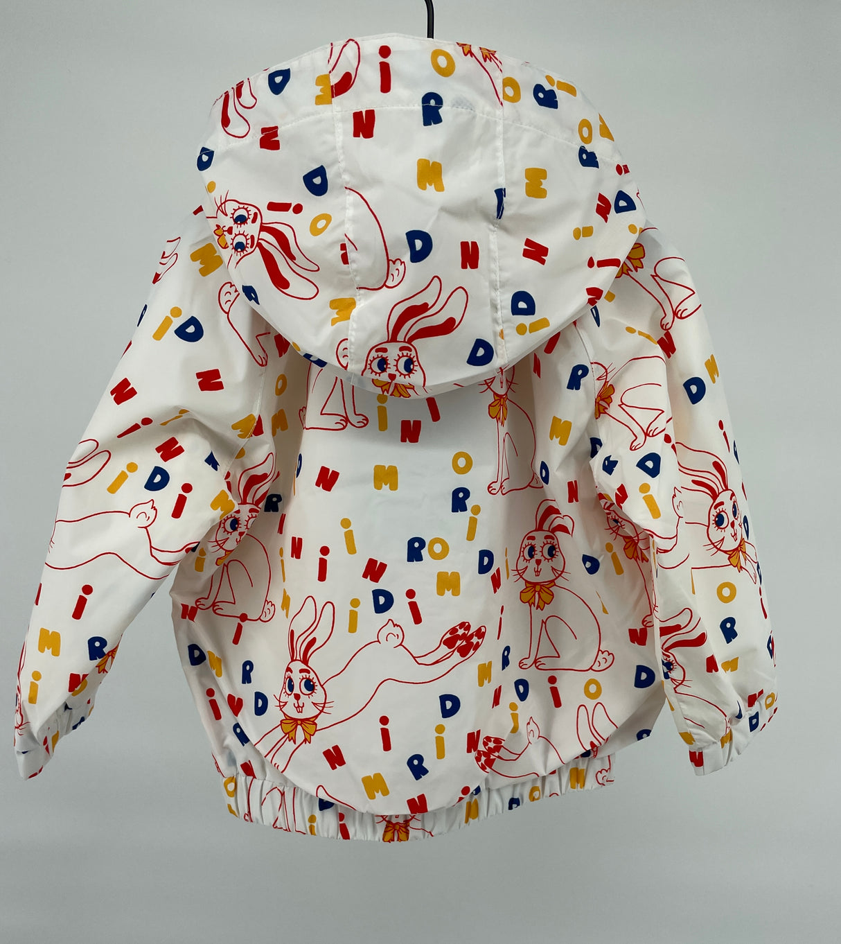 Windstopper Jas Beige Konijnen Print