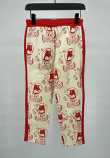 Joggingbroek Beige Rood Lajka Hondjes Print