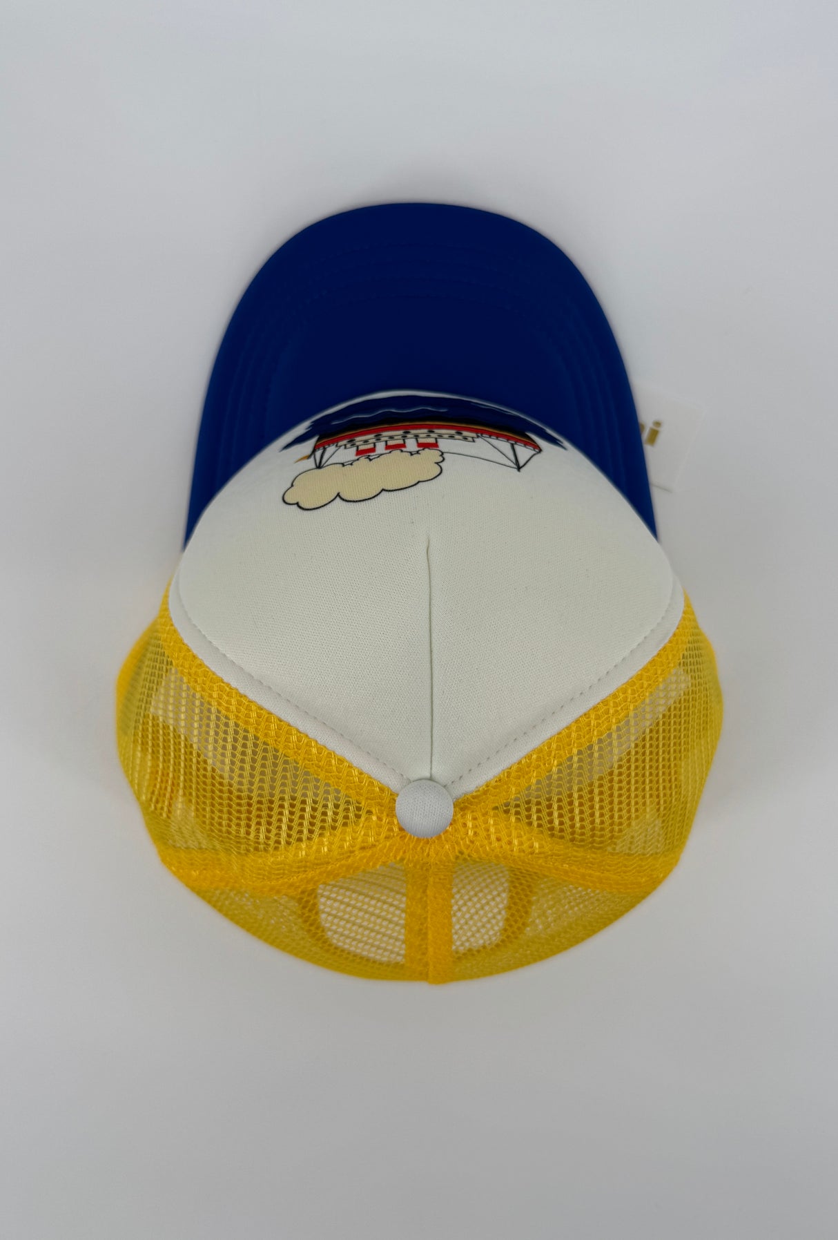 Pet Geel Blauw Veerboot Maat 3 - 9 Jaar