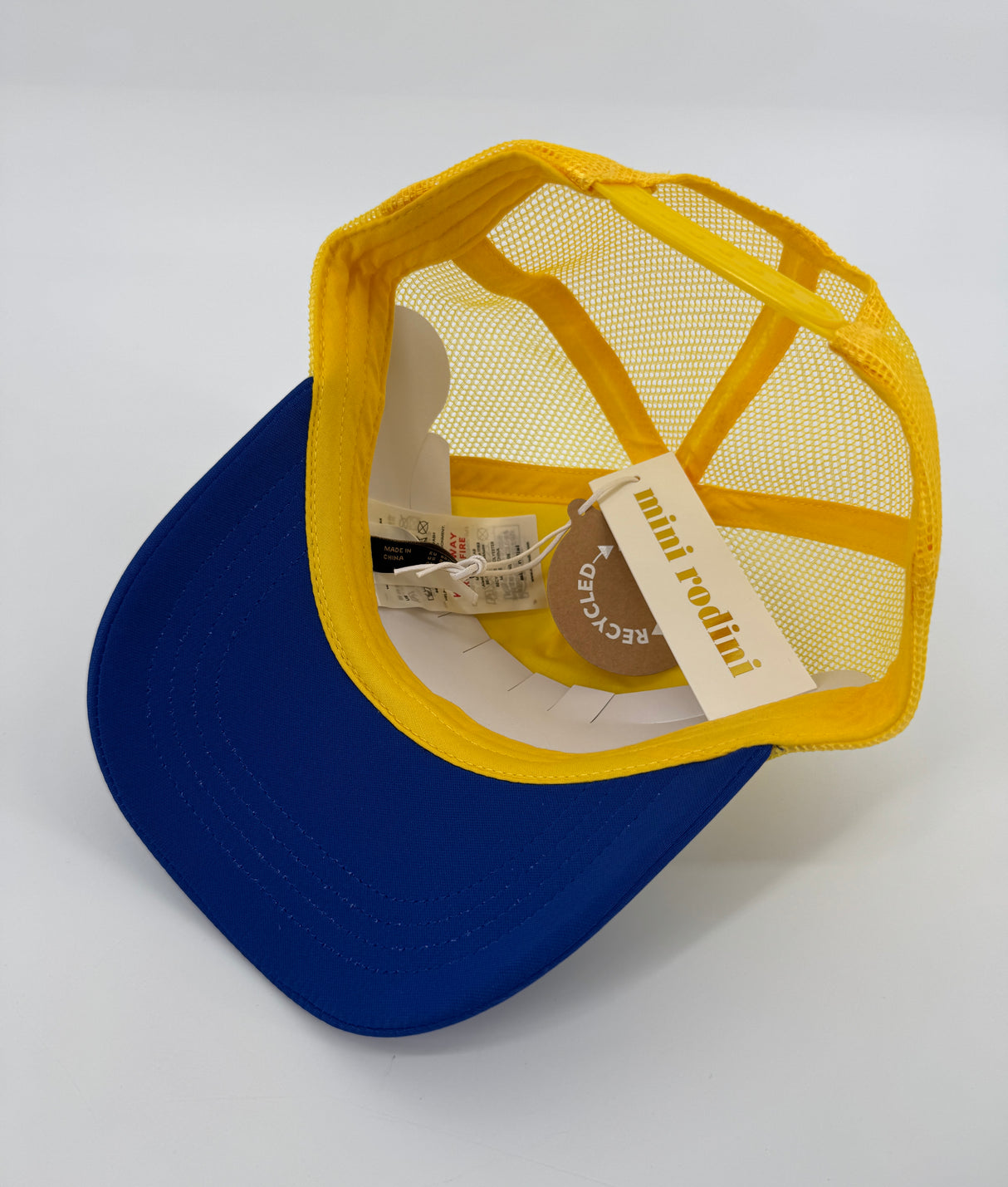 Pet Geel Blauw Veerboot Maat 3 - 9 Jaar