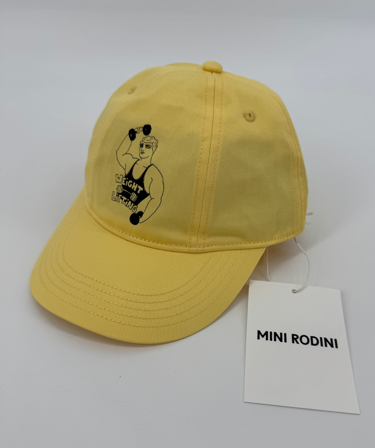 Pet Geel Gewichtheffer Maat 3 - 9 Jaar