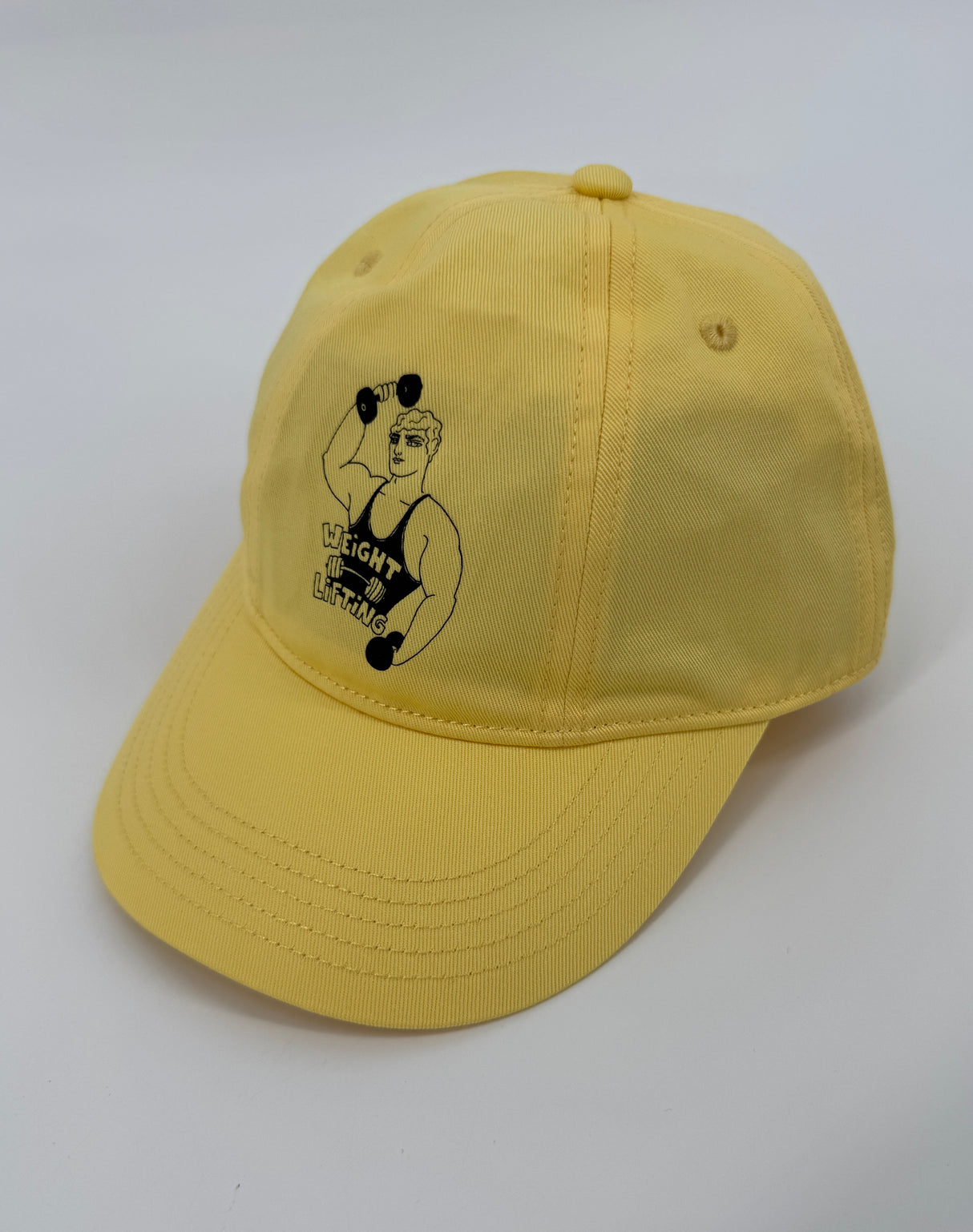 Pet Geel Gewichtheffer Maat 3 - 9 Jaar