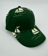 Pet Groen Zeilboten Maat 3 - 9 Jaar