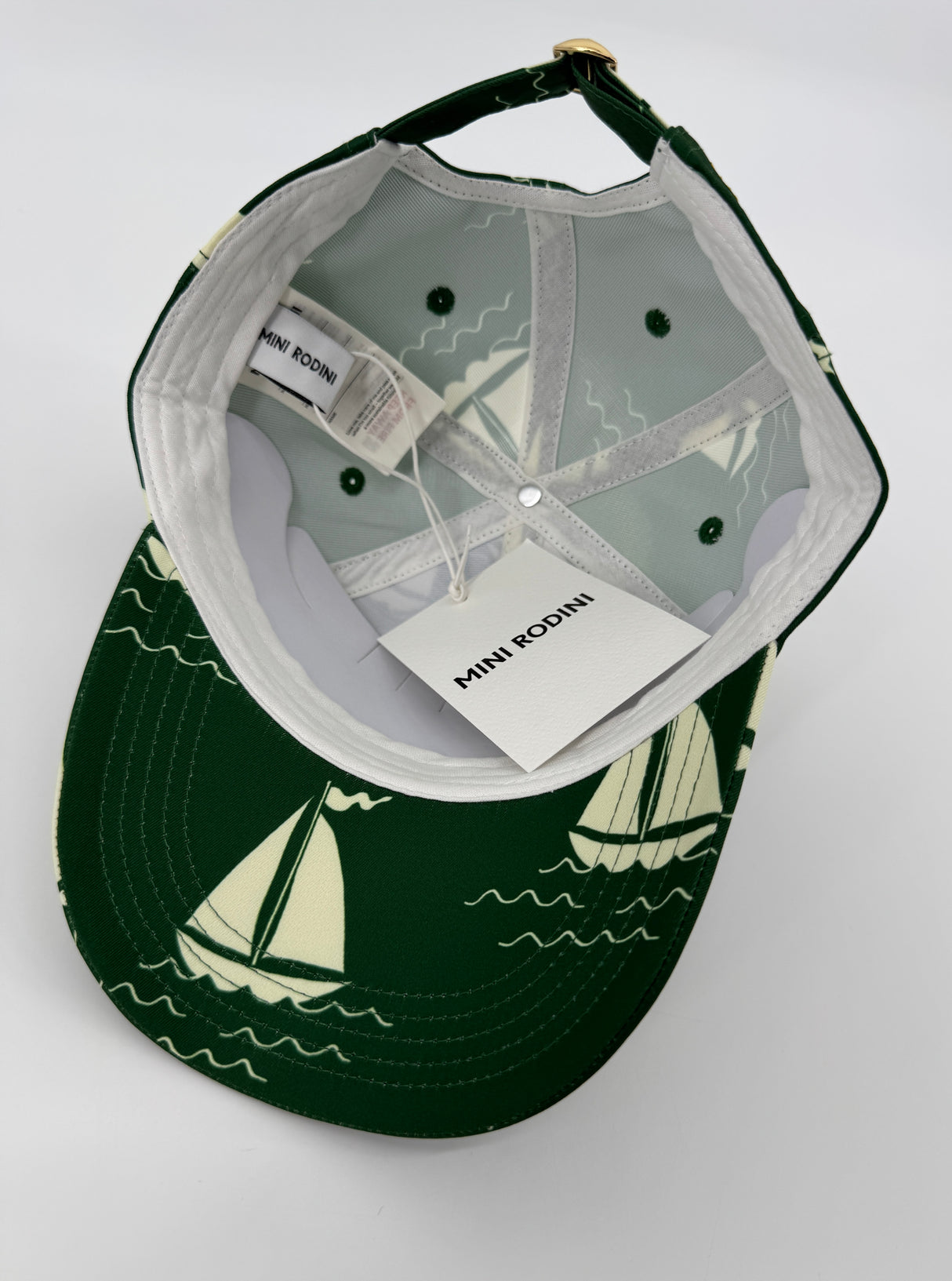 Pet Groen Zeilboten Maat 3 - 9 Jaar