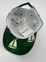 Pet Groen Zeilboten Maat 3 - 9 Jaar