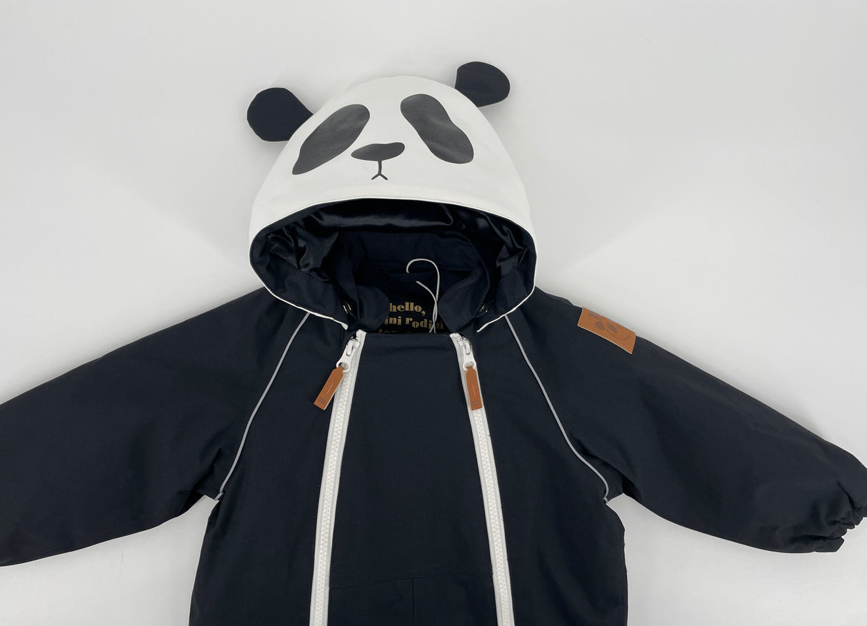 Baby Sneeuwpak Overal Zwart Wit Panda Maat 86