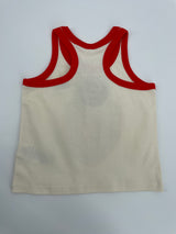 Tanktop Beige Aardbei Maat 92 / 98