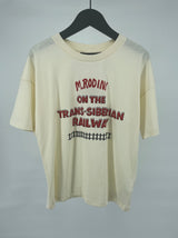T-shirt Beige Trans Siberie Railway Maat 140 / 146