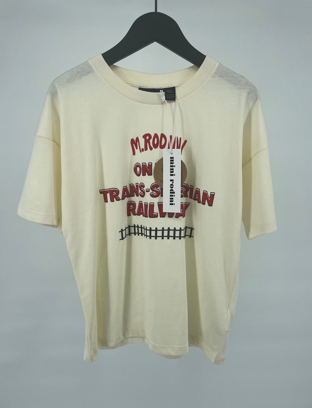 T-shirt Beige Trans Siberie Railway Maat 140 / 146