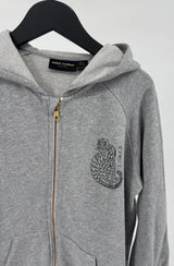Vest Capuchon Grijs Tijger Maat 140 / 146