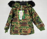 Winterjas K2 Parka Groen Camouflage