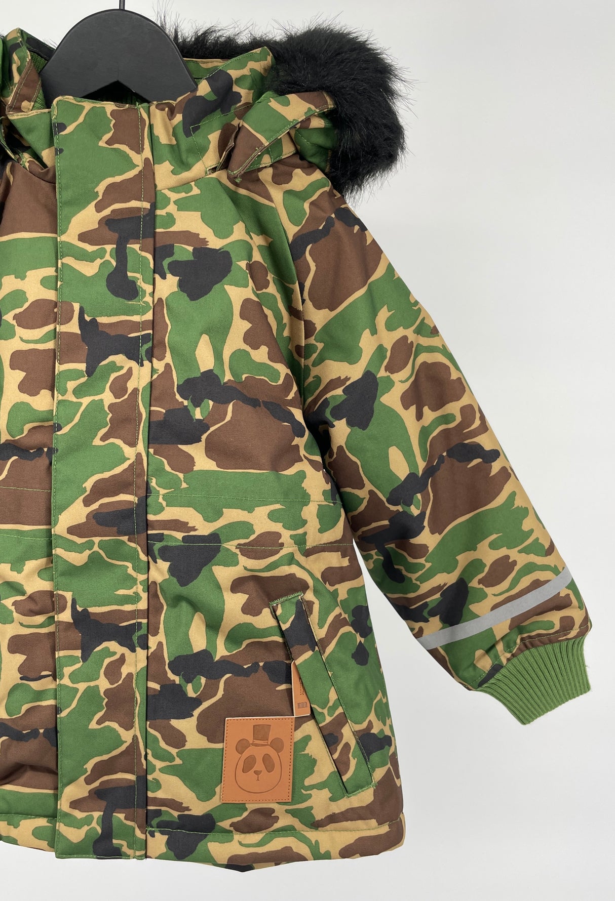 Winterjas K2 Parka Groen Camouflage