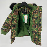 Winterjas K2 Parka Groen Camouflage