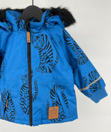 Winterjas K2 Parka Blauw Tijger Maat 80 / 86