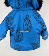 Winterjas K2 Parka Blauw Tijger Maat 80 / 86