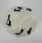 Zonnehoedje Beige Muzieknoten Maat 9 Mnd - 3 Jaar