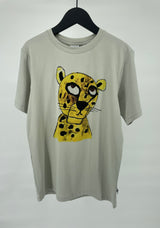 T-shirt Lichtgroen met Cheetah Maat 146