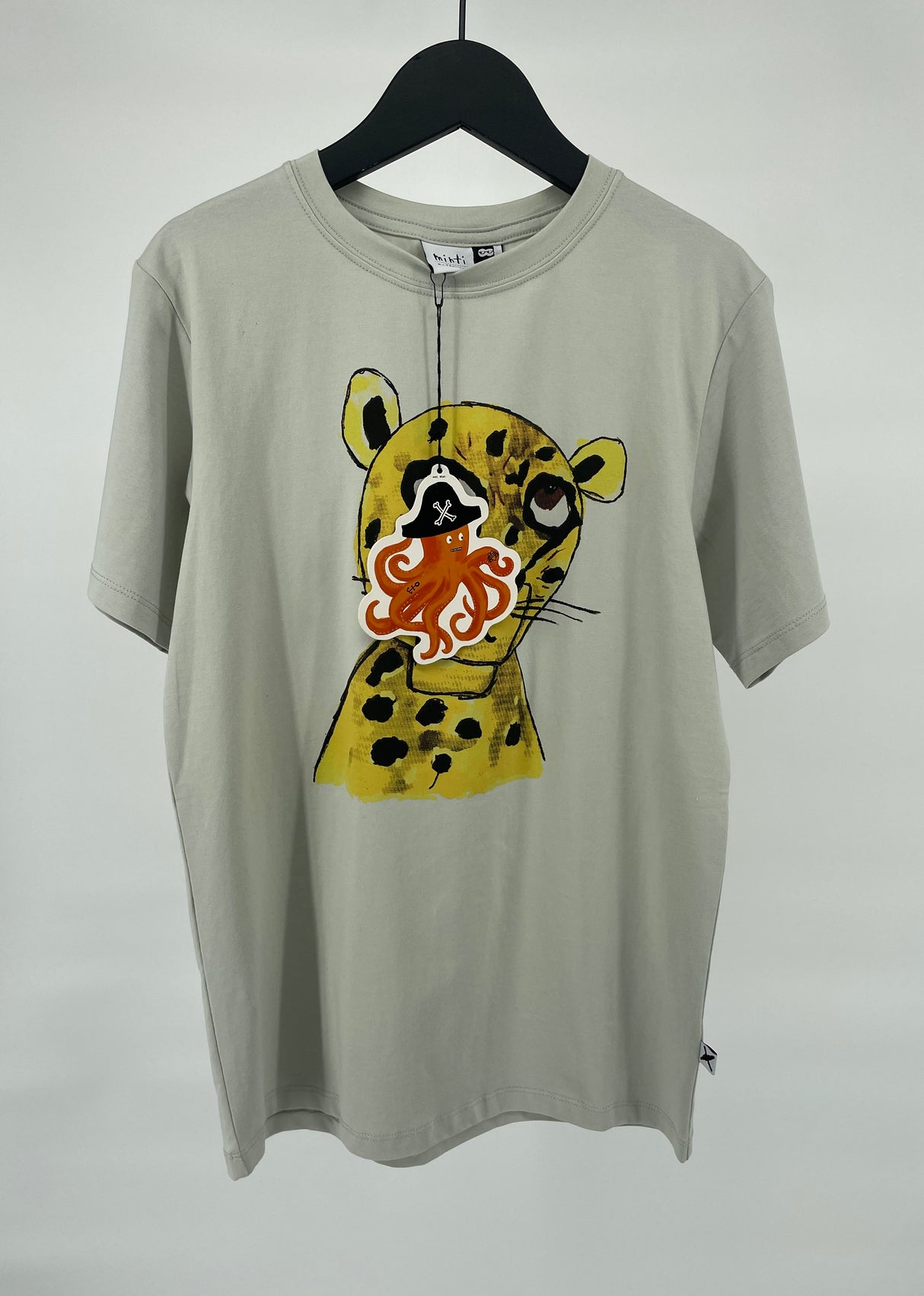 T-shirt Lichtgroen met Cheetah Maat 146