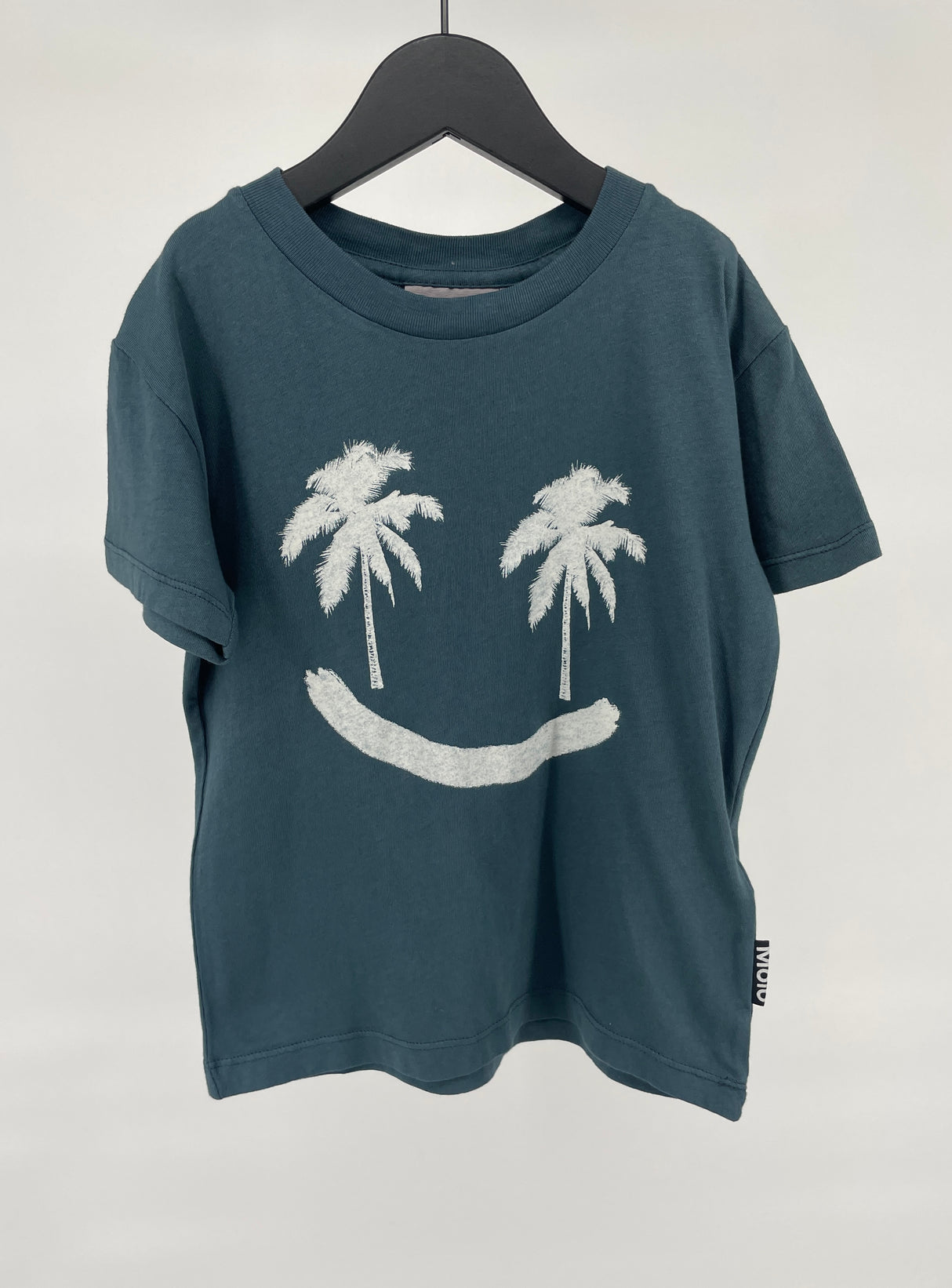 T-shirt Donkerblauw Smile Palmbomen Maat 98