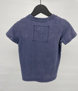 T-shirt V-hals Donkerblauw Baseball Maat 104