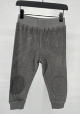 Joggingbroek Grijs Velours Paraplu Maat 98 / 104