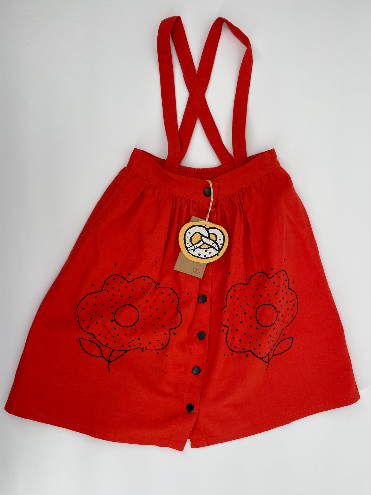 Rok Rood Bloemen