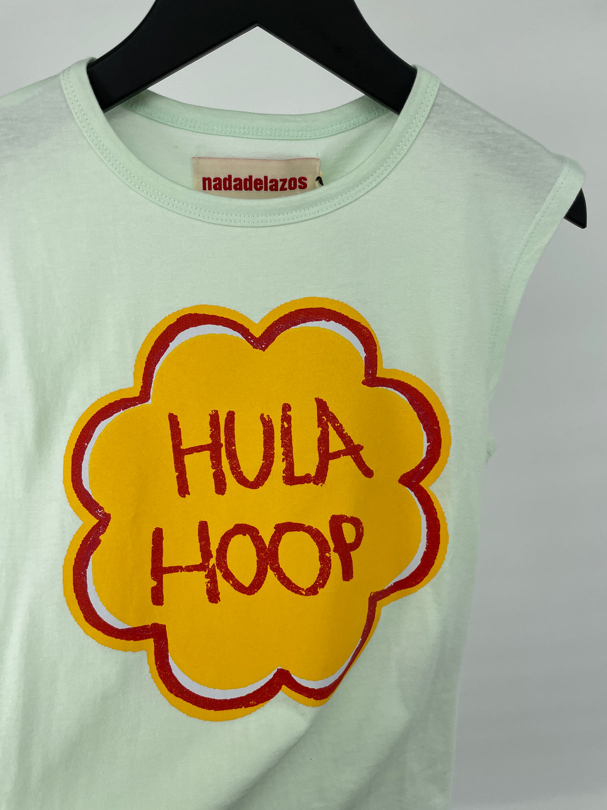 Tanktop Mint Groen Hula Hoop Maat 110 / 116